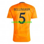 Camisolas de futebol Real Madrid BELLINGHAM 5 Equipamento Alternativa 2024/25 Manga Curta